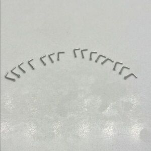 Silver Nose Studs Set